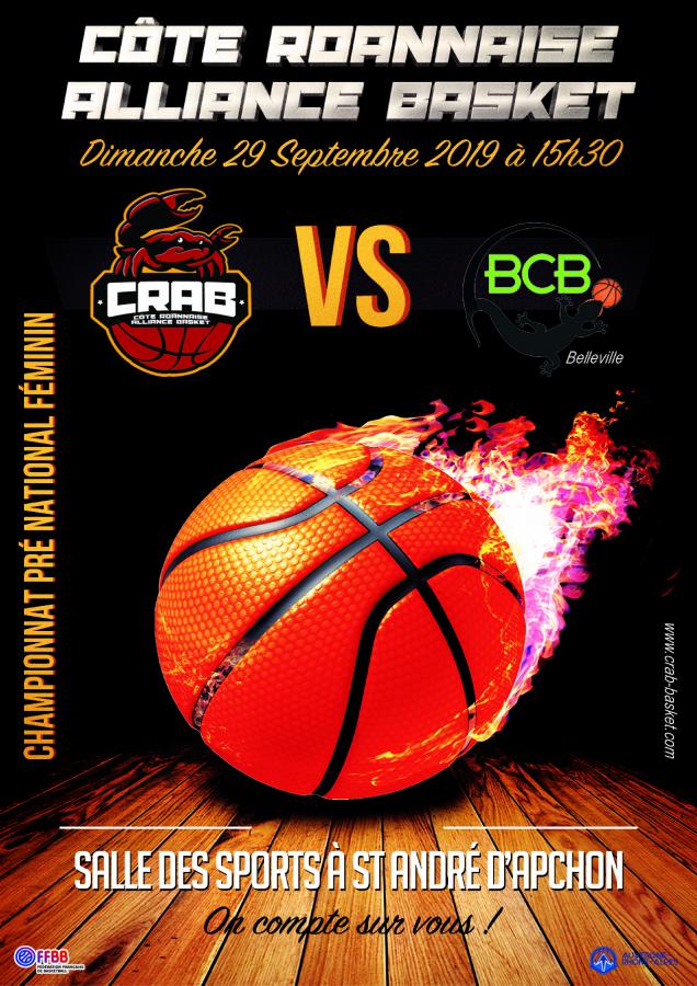 Affiche rencontre basket Affiche rencontre basket